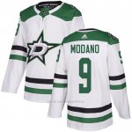 Camiseta Hockey Dallas Stars 9 Mike Modano Road Autentico Blanco Camiseta Hockey Dallas Stars 9 Mike Modano Road Autentico Blanco