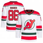 Camiseta Hockey New Jersey Devils Jack Hughes Autentico 2022-23 Blanco Camiseta Hockey New Jersey Devils Jack Hughes Autentico 2022-23 Blanco