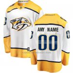 Camiseta Hockey Nino Nashville Predators Segunda Personalizada Blanco Camiseta Hockey Nino Nashville Predators Segunda Personalizada Blanco