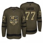 Camiseta Hockey Hombre Los Angeles Kings 77 Jeff Carter Verde Camo Camiseta Hockey Hombre Los Angeles Kings 77 Jeff Carter Verde Camo