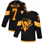 Camiseta Hockey Pittsburgh Penguins 7 Joe Mullen Autentico 2019 Stadium Series Negro Camiseta Hockey Pittsburgh Penguins 7 Joe Mullen Autentico 2019 Stadium Series Negro