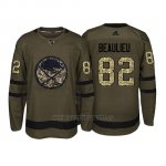 Camiseta Buffalo Sabres Nathan Beaulieu Camo Salute To Service Camiseta Buffalo Sabres Nathan Beaulieu Camo Salute To Service