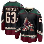 Camiseta Hockey Arizona Coyotes Matias Maccelli Primera Breakaway Negro Camiseta Hockey Arizona Coyotes Matias Maccelli Primera Breakaway Negro