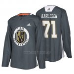 Camiseta Vegas Golden Knights William Karlsson Gray New Season Practice Camiseta Vegas Golden Knights William Karlsson Gray New Season Practice