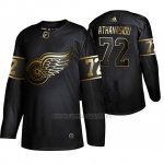 Camiseta Detroit Red Wings Andreas Athanasiou Golden Edition Autentico Negro Camiseta Detroit Red Wings Andreas Athanasiou Golden Edition Autentico Negro