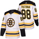 Camiseta Hockey Hombre Autentico Boston Bruins 88 David Pastrnak 2018 Away Blanco Camiseta Hockey Hombre Autentico Boston Bruins 88 David Pastrnak 2018 Away Blanco