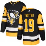 Camiseta Hockey Pittsburgh Penguins 19 Bryan Trottier Primera Autentico Negro Camiseta Hockey Pittsburgh Penguins 19 Bryan Trottier Primera Autentico Negro
