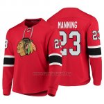 Camiseta Chicago Blackhawks Brandon Manning Adidas Platinum Rojo Camiseta Chicago Blackhawks Brandon Manning Adidas Platinum Rojo
