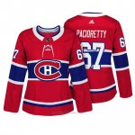 Camiseta Hockey Mujer Montreal Canadiens 67 Max Pacioretty Rojo Autentico Jugador Camiseta Hockey Mujer Montreal Canadiens 67 Max Pacioretty Rojo Autentico Jugador