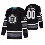 Camiseta Boston Bruins Personalizada 2019 All Star Negro Camiseta Boston Bruins Personalizada 2019 All Star Negro