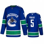 Camiseta Hockey Vancouver Canucks Derrick Pouliot Primera Azul Camiseta Hockey Vancouver Canucks Derrick Pouliot Primera Azul