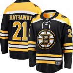 Camiseta Hockey Boston Bruins Garnet Hathaway Primera Breakaway Negro Camiseta Hockey Boston Bruins Garnet Hathaway Primera Breakaway Negro