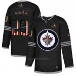 Camiseta Hockey Winnipeg Jets Patrik Laine 2020 USA Flag Negro Camiseta Hockey Winnipeg Jets Patrik Laine 2020 USA Flag Negro