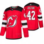 Camiseta Hockey New Jersey Devils Nathan Bastian Primera Autentico Rojo Camiseta Hockey New Jersey Devils Nathan Bastian Primera Autentico Rojo
