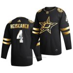Camiseta Hockey Dallas Stars Miro Heiskanen Golden Edition Limited Autentico 2020-21 Negro Camiseta Hockey Dallas Stars Miro Heiskanen Golden Edition Limited Autentico 2020-21 Negro