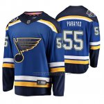Camiseta Hockey St. Louis Blues Colton Parayko Home 2020 All Star Patch Azul Camiseta Hockey St. Louis Blues Colton Parayko Home 2020 All Star Patch Azul