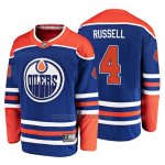 Camiseta Edmonton Oilers Kris Russell Alternato Breakaway Azul Camiseta Edmonton Oilers Kris Russell Alternato Breakaway Azul