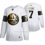 Camiseta Hockey New York Islanders Jordan Eberle Golden Edition Limited Blanco Camiseta Hockey New York Islanders Jordan Eberle Golden Edition Limited Blanco