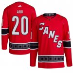 Camiseta Hockey Carolina Hurricanes Sebastian Aho Reverse Retro Autentico Rojo Camiseta Hockey Carolina Hurricanes Sebastian Aho Reverse Retro Autentico Rojo