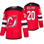 Camiseta New Jersey Devils Blake Coleman Primera Adidas Rojo Camiseta New Jersey Devils Blake Coleman Primera Adidas Rojo