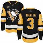 Camiseta Hockey Hombre Pittsburgh Penguins 3 Olli Maatta Negro 50 Anniversary Home Premier Camiseta Hockey Hombre Pittsburgh Penguins 3 Olli Maatta Negro 50 Anniversary Home Premier