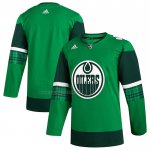 Camiseta Hockey Edmonton Oilers 2023 St. Patrick's Day Autentico Verde Camiseta Hockey Edmonton Oilers 2023 St. Patrick's Day Autentico Verde