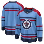 Camiseta Hockey Vegas Winnipeg Jets Aniversario Premier Breakaway Azul Camiseta Hockey Vegas Winnipeg Jets Aniversario Premier Breakaway Azul