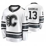 Camiseta Calgary Flames Johnny Gaudreau 2019 All Star Blanco Camiseta Calgary Flames Johnny Gaudreau 2019 All Star Blanco
