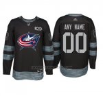Camiseta Hockey Hombre Columbus Blue Jackets Personalizada Negro Camiseta Hockey Hombre Columbus Blue Jackets Personalizada Negro