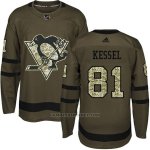Camiseta Hockey Nino Penguins 81 Phil Kessel Salute To Service 2018 Verde Camiseta Hockey Nino Penguins 81 Phil Kessel Salute To Service 2018 Verde