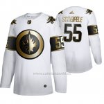 Camiseta Hockey Winnipeg Jets Mark Scheifele Golden Edition Limited Blanco Camiseta Hockey Winnipeg Jets Mark Scheifele Golden Edition Limited Blanco