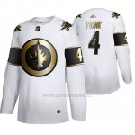 Camiseta Hockey Winnipeg Jets Neal Pionk Golden Edition Limited Blanco Camiseta Hockey Winnipeg Jets Neal Pionk Golden Edition Limited Blanco