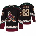 Camiseta Hockey Arizona Coyotes Conor Garland Alterno Negro Camiseta Hockey Arizona Coyotes Conor Garland Alterno Negro