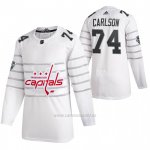 Camiseta Hockey Washington Capitals John Carlson Autentico 2020 All Star Blanco Camiseta Hockey Washington Capitals John Carlson Autentico 2020 All Star Blanco