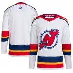 Camiseta Hockey New Jersey Devils Reverse Retro Autentico Blank Blanco Camiseta Hockey New Jersey Devils Reverse Retro Autentico Blank Blanco