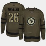 Camiseta Winnipeg Jets Blake Wheeler Camo Salute To Service Camiseta Winnipeg Jets Blake Wheeler Camo Salute To Service