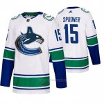 Camiseta Hockey Vancouver Canucks Ryan Spooner Segunda Autentico Blanco Camiseta Hockey Vancouver Canucks Ryan Spooner Segunda Autentico Blanco