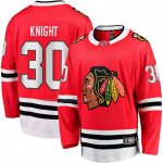 Camiseta Hockey Chicago Blackhawks Spencer Knight Primera Breakaway Rojo Camiseta Hockey Chicago Blackhawks Spencer Knight Primera Breakaway Rojo
