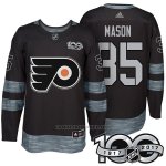 Camiseta Hockey Hombre Philadelphia Flyers 35 Steve Mason 2017 Centennial Limited Negro Camiseta Hockey Hombre Philadelphia Flyers 35 Steve Mason 2017 Centennial Limited Negro