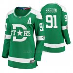 Camiseta Hockey Mujer Dallas Stars Tyler Seguin Breakaway Jugador 2020 Winter Classic Verde Camiseta Hockey Mujer Dallas Stars Tyler Seguin Breakaway Jugador 2020 Winter Classic Verde