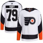 Camiseta Hockey Philadelphia Flyers Carter Hart Reverse Retro Autentico Blanco Camiseta Hockey Philadelphia Flyers Carter Hart Reverse Retro Autentico Blanco