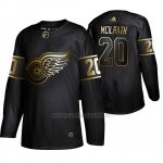 Camiseta Detroit Red Wings Dylan Mcilrath Golden Edition Autentico Negro Camiseta Detroit Red Wings Dylan Mcilrath Golden Edition Autentico Negro