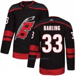 Camiseta Hockey Carolina Hurricanes 33 Scott Darling Autentico Alterno Negro Camiseta Hockey Carolina Hurricanes 33 Scott Darling Autentico Alterno Negro