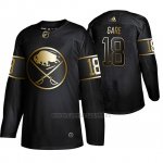 Camiseta Buffalo Sabres Danny Gare Golden Edition Retired Jugador Autentico Negro Camiseta Buffalo Sabres Danny Gare Golden Edition Retired Jugador Autentico Negro