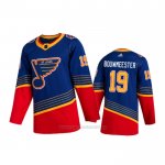 Camiseta Hockey St. Louis Blues Jay Bouwmeester Retro Autentico 2019-20 Azul Camiseta Hockey St. Louis Blues Jay Bouwmeester Retro Autentico 2019-20 Azul
