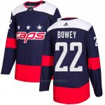 Camiseta Hockey Washington Capitals 22 Madison Bowey Autentico 2018 Stadium Series Azul Camiseta Hockey Washington Capitals 22 Madison Bowey Autentico 2018 Stadium Series Azul