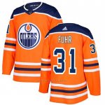 Camiseta Hockey Edmonton Oilers Fuhr Primera Autentico Naranja Camiseta Hockey Edmonton Oilers Fuhr Primera Autentico Naranja
