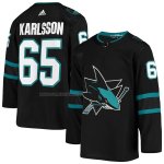 Camiseta Hockey San Jose Sharks Erik Karlsson Alterno Autentico Negro Camiseta Hockey San Jose Sharks Erik Karlsson Alterno Autentico Negro