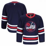 Camiseta Hockey Winnipeg Jets Alterno Autentico Pro Azul Marino Camiseta Hockey Winnipeg Jets Alterno Autentico Pro Azul Marino