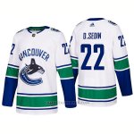 Camiseta Hockey Hombre Vancouver Canucks 22 Daniel Sedin Away Premier 2017-2018 Blanco Camiseta Hockey Hombre Vancouver Canucks 22 Daniel Sedin Away Premier 2017-2018 Blanco